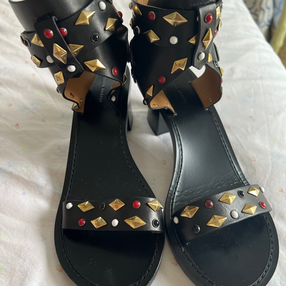 Isabel Marant Jaerin sandals 39FR/9US - Picture 5 of 11